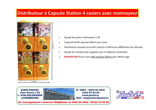 Distributeur 4 Casier Station – Image 2