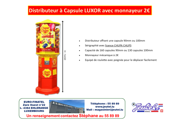 Distributeur Luxor – Image 2