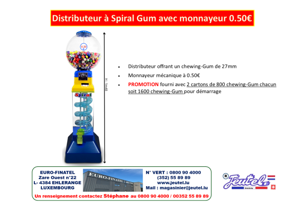 Distributeur Spiral Gum – Image 2