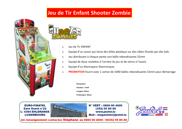 Jeu de Tir Enfant Shooter Zombie – Image 2