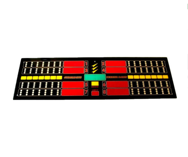 Plexi afficheur cyberdine 8 joueurs (CB-022)