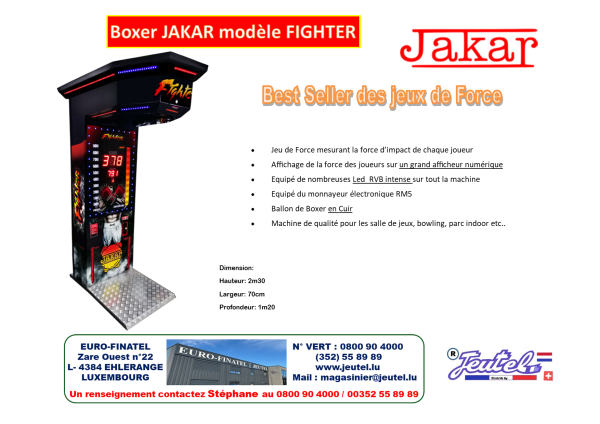 Boxer Jakar modèle Fighter – Image 2
