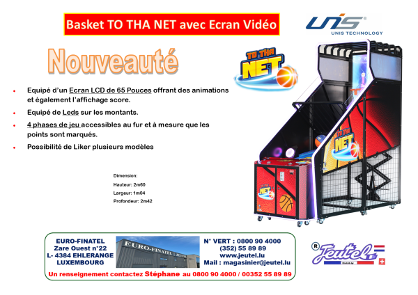 Basket To Tha Net à écran Vidéo – Image 2