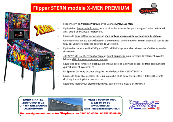 Flipper Stern X-MEN Premium – Image 2