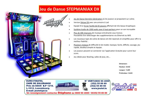 Jeu de danse Stepmaniax DX – Image 2