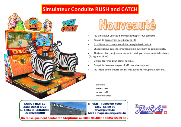 Simulateur de Conduite Rush ans Catch – Image 2